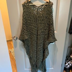 Sweater poncho